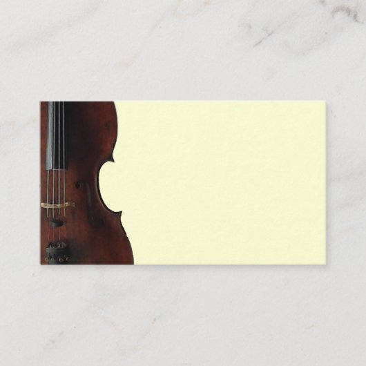 Cello Business Card (kundenspezifisch) Visitenkarte (Vorderseite)