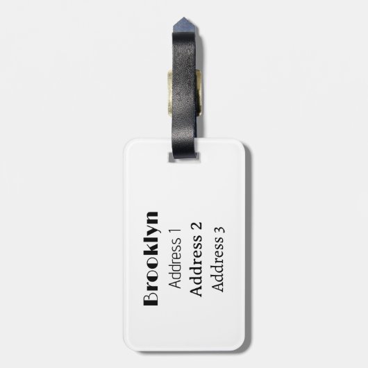 Cello-Cartoon-Abbildung Gepäckanhänger (Rückseite vertikal)