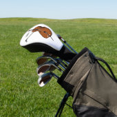 Cello-Cartoon-Abbildung Golf Headcover (In SItu)
