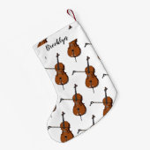 Cello-Cartoon-Abbildung Kleiner Weihnachtsstrumpf (Rückseite (Hängend))