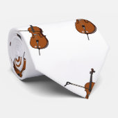 Cello-Cartoon-Abbildung Krawatte (Gerollt)