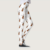 Cello-Cartoon-Abbildung Leggings (Rechts)
