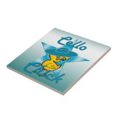 Cello Chick #7 Fliese (Seite)