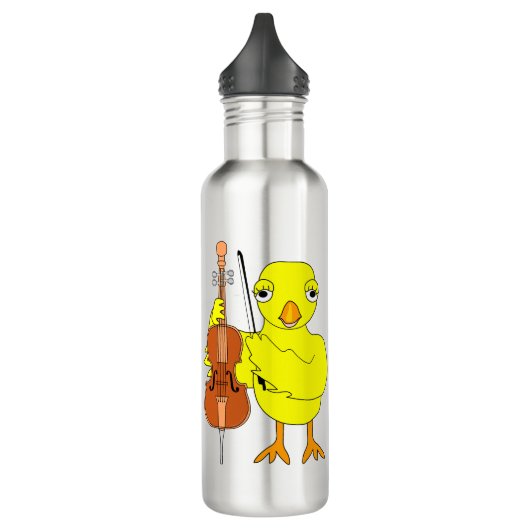 Cello Chick Edelstahlflasche (Links)