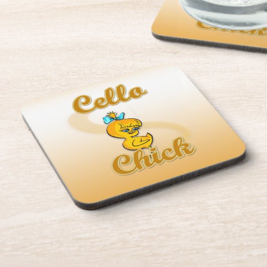 Cello Chick Untersetzer (Linke Seite)