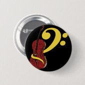Cello Clef Button (Vorne & Hinten)