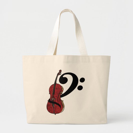 Cello Clef Tasche (Vorne)