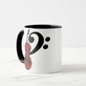 Cello Clef Tasse (Vorderseite Links)