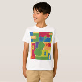Cello Colorblocks Kids Sweatshirt T-Shirt (Vorne ganz)
