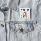Cello Colorful Button (Beispiel)