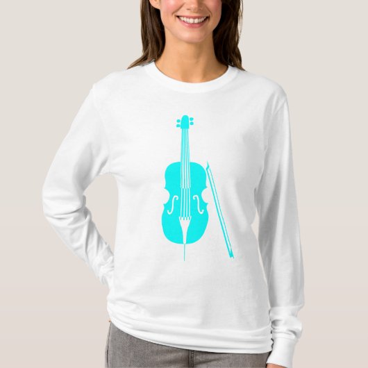 Cello - Cyan T-Shirt (Vorderseite)