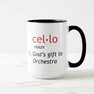 Cello Definition Tasse