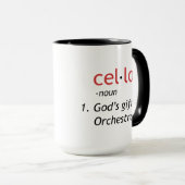 Cello Definition Tasse (VorderseiteRechts)