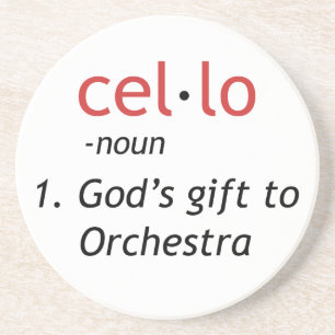 Cello Definition Untersetzer