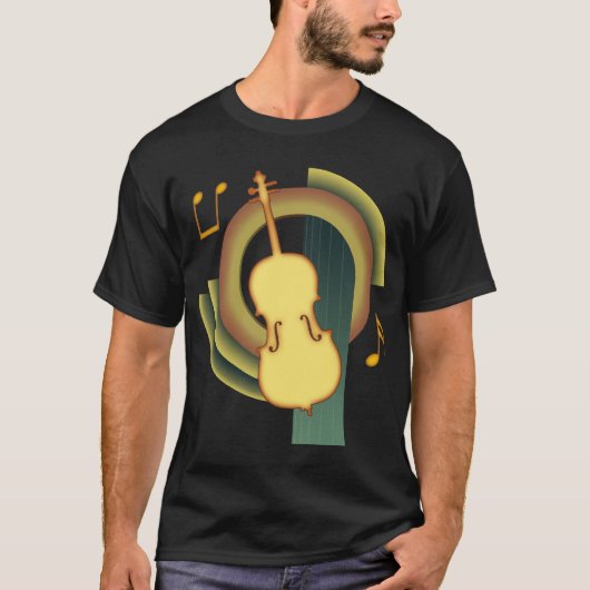 Cello-Deko T-Shirt (Vorderseite)