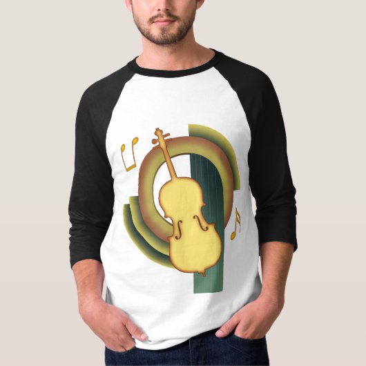 Cello-Deko T-Shirt (Vorderseite)