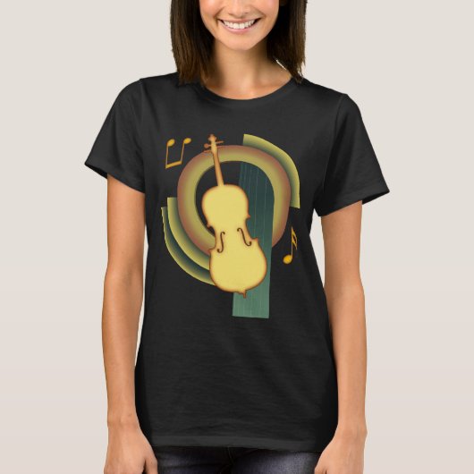 Cello-Deko T-Shirt (Vorderseite)