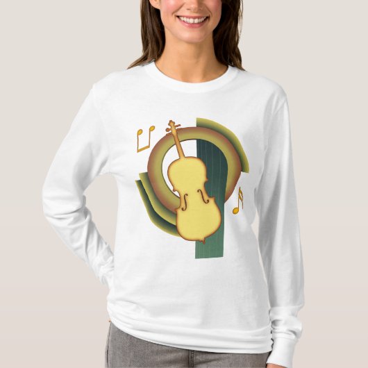 Cello-Deko T-Shirt (Vorderseite)
