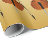 Cello-Design-Geburtstag Geschenkpapier (Rolleneckpunkt)