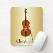 Cello-Design personalisiert Mousepad (Mit Mouse)