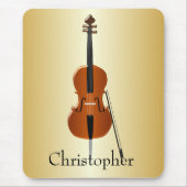 Cello-Design personalisiert Mousepad (Vorne)