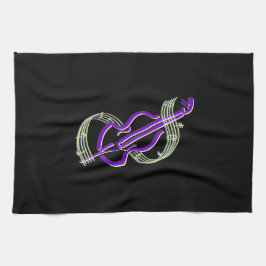 Cello-Entwurf Geschirrtuch