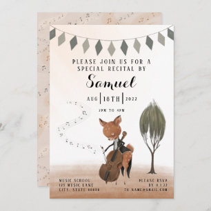 Cello Erwägungsgrund Einladung