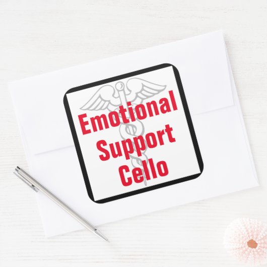 Cello - Funny Sticker (Umschlag)