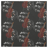 Cello-Gewebe - Dunkelheit Stoff (Muster)