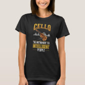 Cello Girl Cellist Cello Player T-Shirt (Vorderseite)