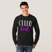 Cello Girl Player Women  Cute Cellist T-Shirt (Vorne ganz)