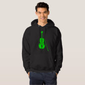 Cello - grün hoodie (Vorne ganz)