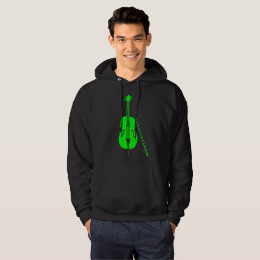Cello - grün hoodie (Vorne ganz)