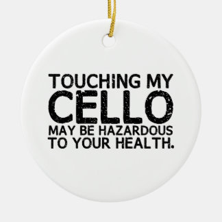 Cello Hazard Keramikornament