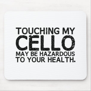 Cello Hazard Mousepad