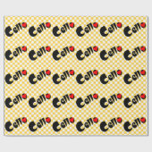 Cello Heart Geschenkpapier (Flach)