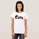 Cello Heart T-Shirt (Vorne ganz)