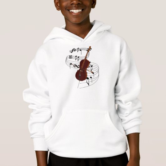 Cello Hoodie (Vorderseite)