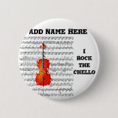 Cello & I Rock!_ Button (Vorderseite)