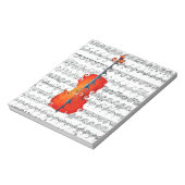 Cello & I Rock!_ Notizblock (Rotiert)