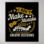 Cello - Ich mache keinen Fehler Poster (Vorne)