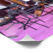 Cello im Staat Poster (Ecke)