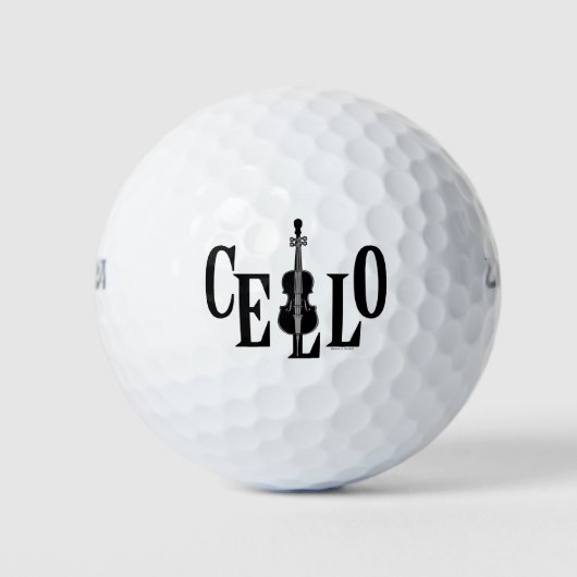 Cello in Cello Golfball (Vorderseite)