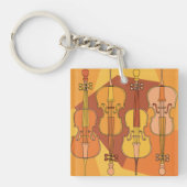 Cello in Cello Schlüsselanhänger (Vorderseite)