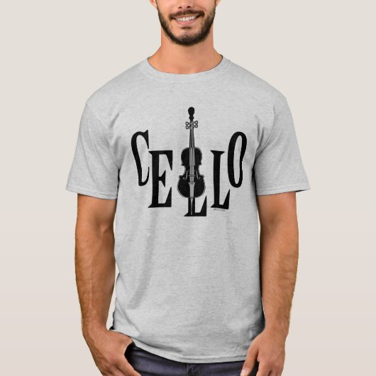 Cello in Cello T-Shirt (Vorderseite)