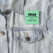 Cello ist nicht alles button (Beispiel)