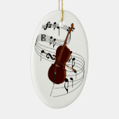 Cello Keramikornament (Rechts)