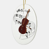 Cello Keramikornament (Links)