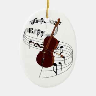 Cello Keramikornament