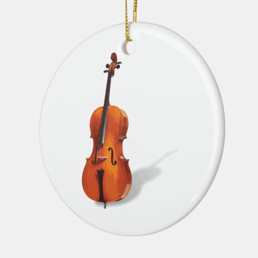 Cello Keramikornament (Links)